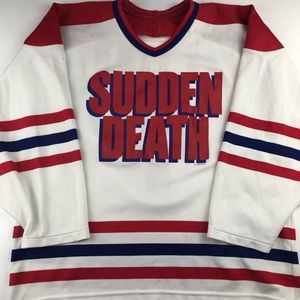 Vintage Sudden Death Van Damme Hockey Jersey